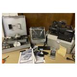 Lot of vintage items including video equipment