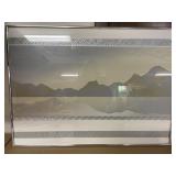 Photo, frame measure 26 inches by 36 inches