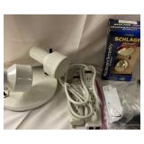 Home improvment lot includes door lock, lights