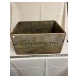 Cuticura Ointment Wood Advertising Box