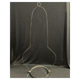 Long Adjustable Metal Hanger 30"