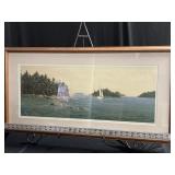 Michigan Artist Randall Higdon Framed Signed and