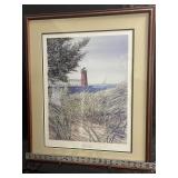 Michigan Artist Randall Higdon Framed Signed and
