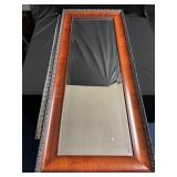 Harmony Wood Framed Beveled Mirror