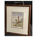 Michigan Artist Randall Higdon Signed Framed Print