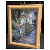 M. Byers Framed Print on Canvas