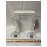 Pair of Mikasa Candleholders with original box