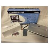 9 inch portable DVD player Kawasaki new
