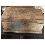 Box measures 21 inches wide 11 inches deep and 10