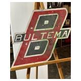 Metal cut out signage