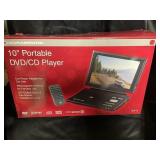10" portable DVD player