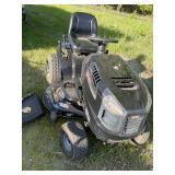 2003 craftsman 21 horse riding lawn mower. Has a