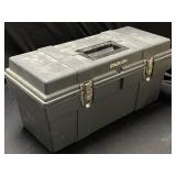 Stack on tool box, 22 inches long comes with