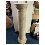 Pillar style plant stand- 50 inches tall.