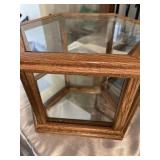 Octagon End Cabinet  with mirror Measures 15