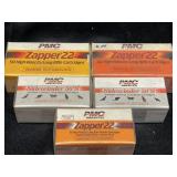 Two boxes of PMC sidewinder 50s, 22 caliber high