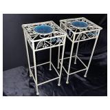 Very nice pair of end tables/plant stands, have