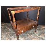 Vintage Mahogany end table, made in Grand Rapids