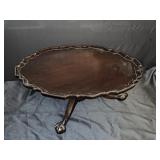 Antique Mahogany 19th Century Victorian Lazy Susan