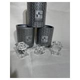 Swarovski silver crystals (3)