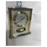 Bulova Quartz Desk Clock 7" x 5"
