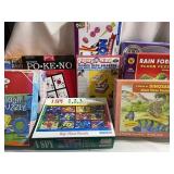 Assortment of puzzles and games