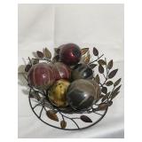 2 piece leaf center piece