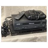 Electronics lot with a Sony DVD player , sylvania