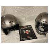 Honda helmets and service manual for 1984 gold