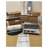 Ibico Binding Machine and Punch with Accessories