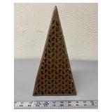 Raymor Mid-Century Brass Pyramid maybe Ben Seibel
