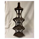 Corner shelf. See photo for damage