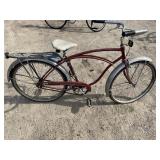 Vintage red Schwinn Corvette  Bicycle still has