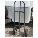 Gray two wheel dolly looks to be in good shape