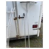 Aluminum roof rake, see photos for any damage