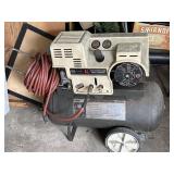 Craftsman 1.5 HP air compressor with extra long