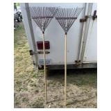 Pair of rakes