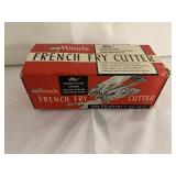 Vintage French fry cutter