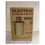 Homemade ice cream maker