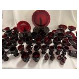 Large collection of Avon cap cod