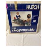 Mini ping pong table