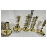 Baldwin brass candleholders