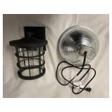 Heat lamp and wall light