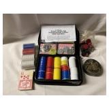 Poker Chips and Decks of Cards