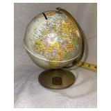 8 inch tall advance Detroit globe bank