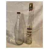 Tall Garrett & Co. Bottle and Liqueur Bottle