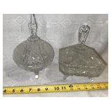 Heavy Lidded Candy Dishes