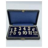 Sterling silver numbers