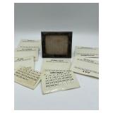 Sterling silver reusable calendar