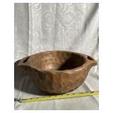 Large Katie Hewn Wood Bowl